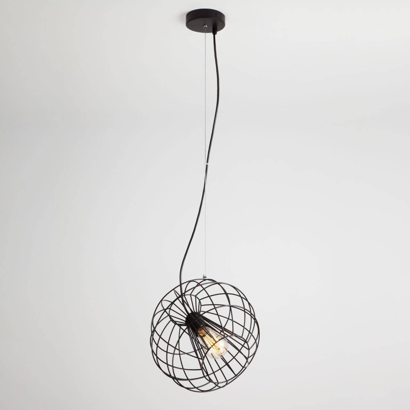 Подвесной светильник лофт Eurosvet Sfera 50060/1 черный
