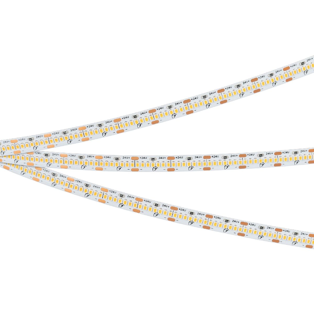 Светодиодная лента Arlight MICROLED-M420-8mm 24V Warm2700 (9.6 W/m, IP20, 2216, 5m) 046745