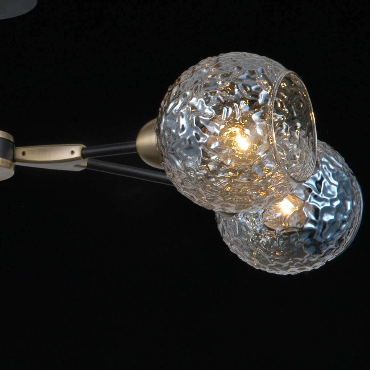 Люстра на штанге Illumico IL0253-4CSQ-79 BK AB