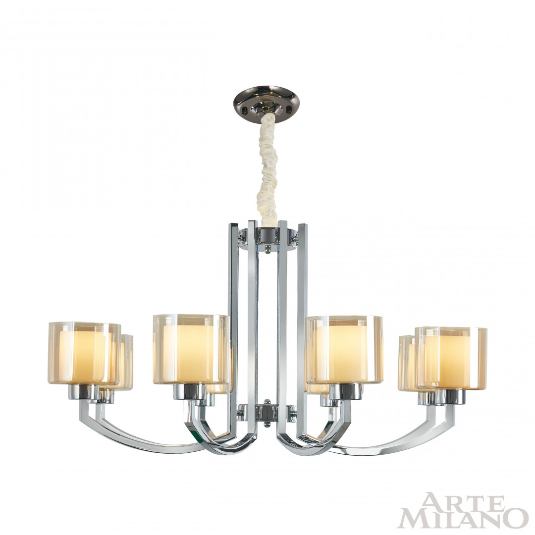 Подвесная люстра Arte Milano Neapolis 277207/8 Ni