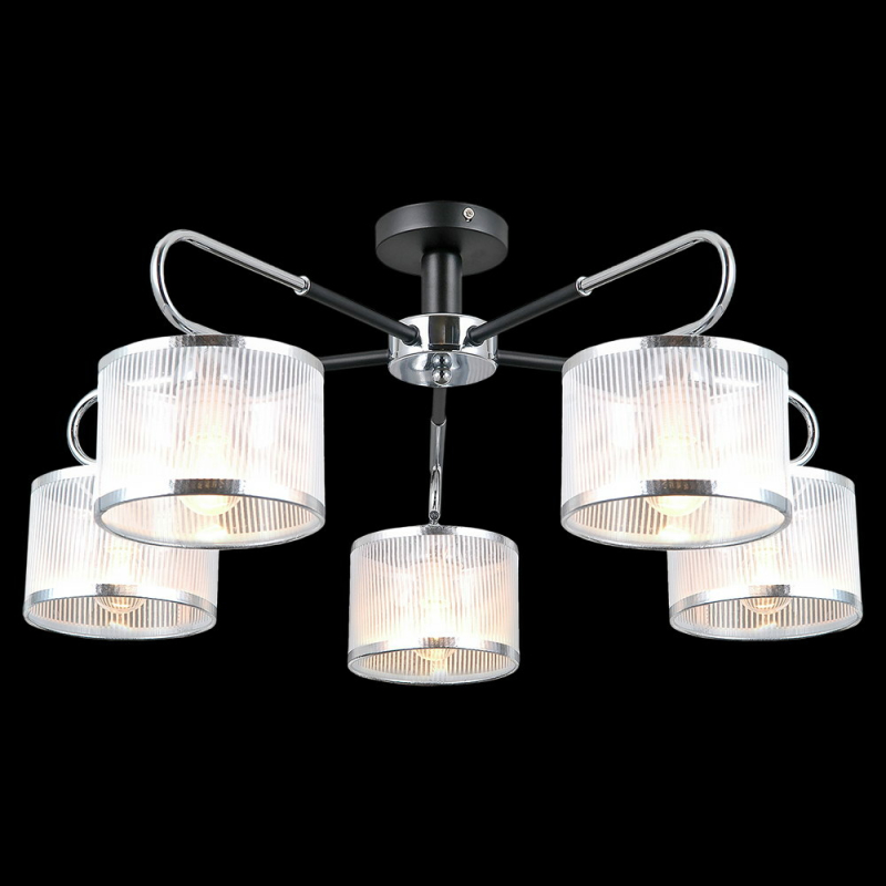 Люстра на штанге Illumico IL0384-5CSQ-79 CR BK