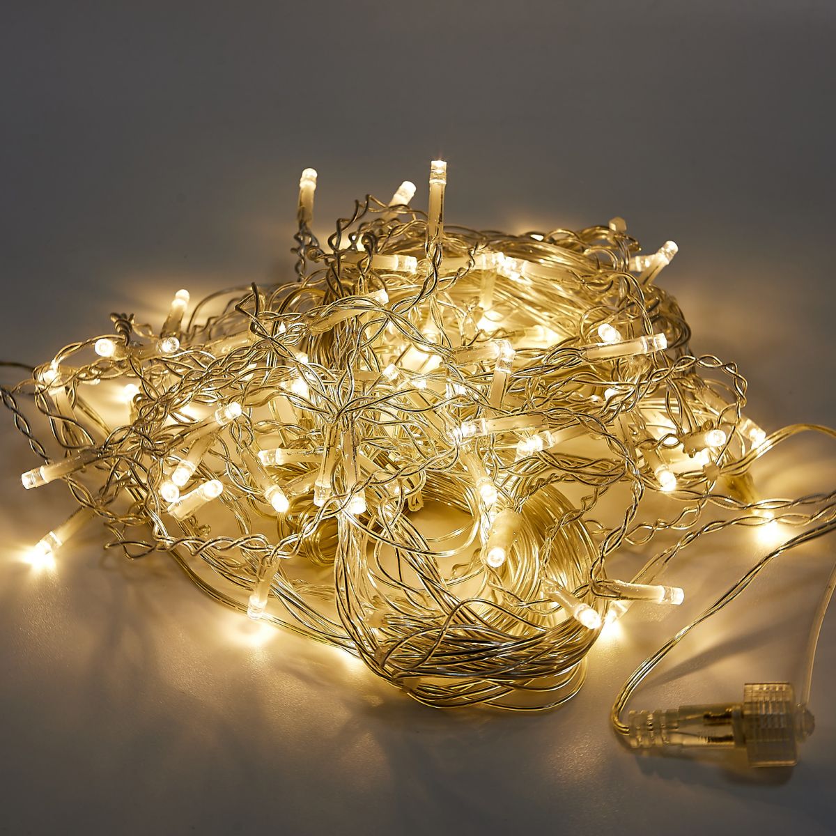 Гирлянда бахрома с эффектом мерцания Uniel ULD-B50006-880/TTK WARM WHITE IP44 UL-00013329