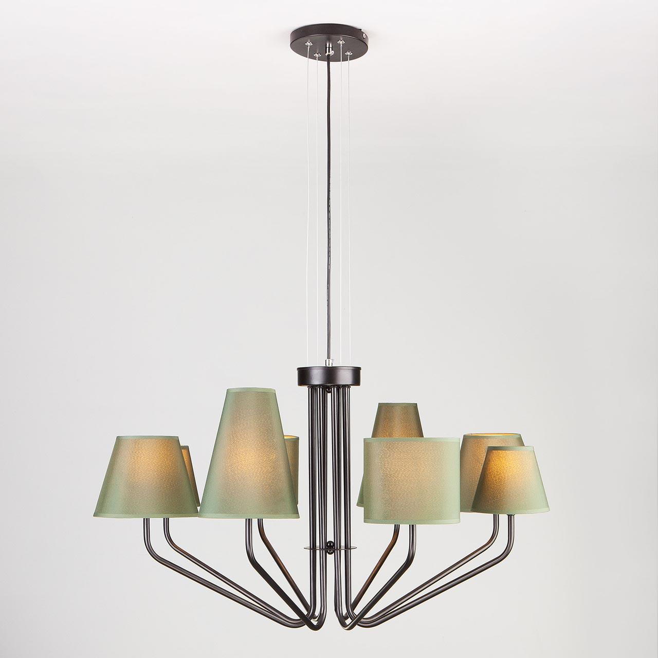 Подвесная люстра Eurosvet Ornato 70074/8 черный