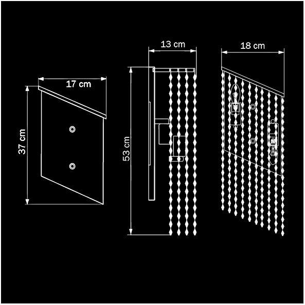 Настенный светильник Osgona Nuvola 709622