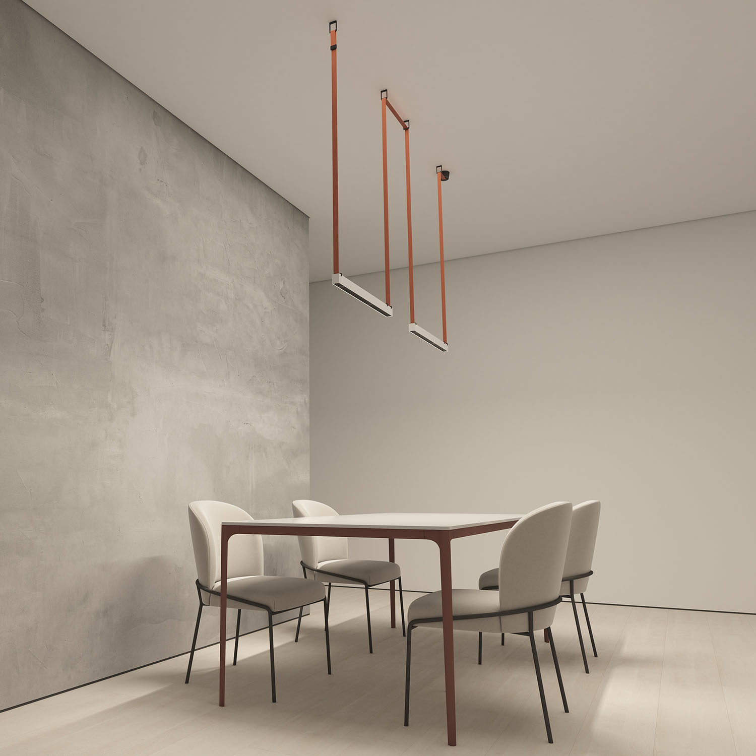 Трековый однофазный светильник Denkirs Belty grill DK5572-WB