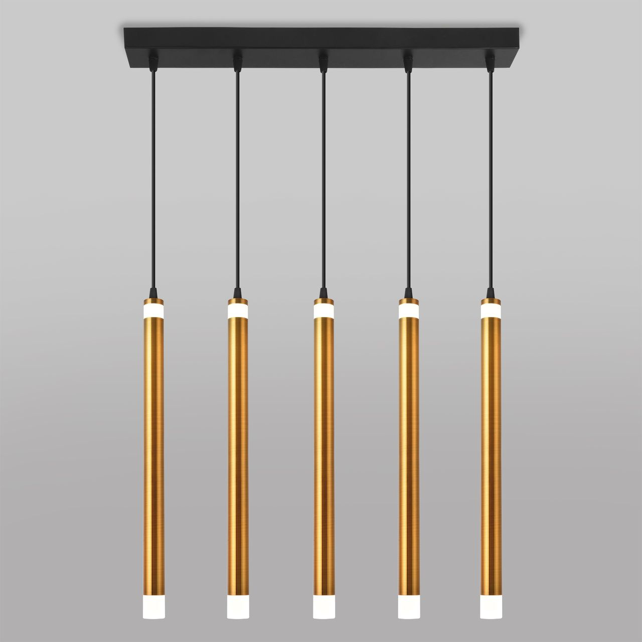 Подвесной светодиодный светильник Eurosvet Maestro 50133/5 LED бронза