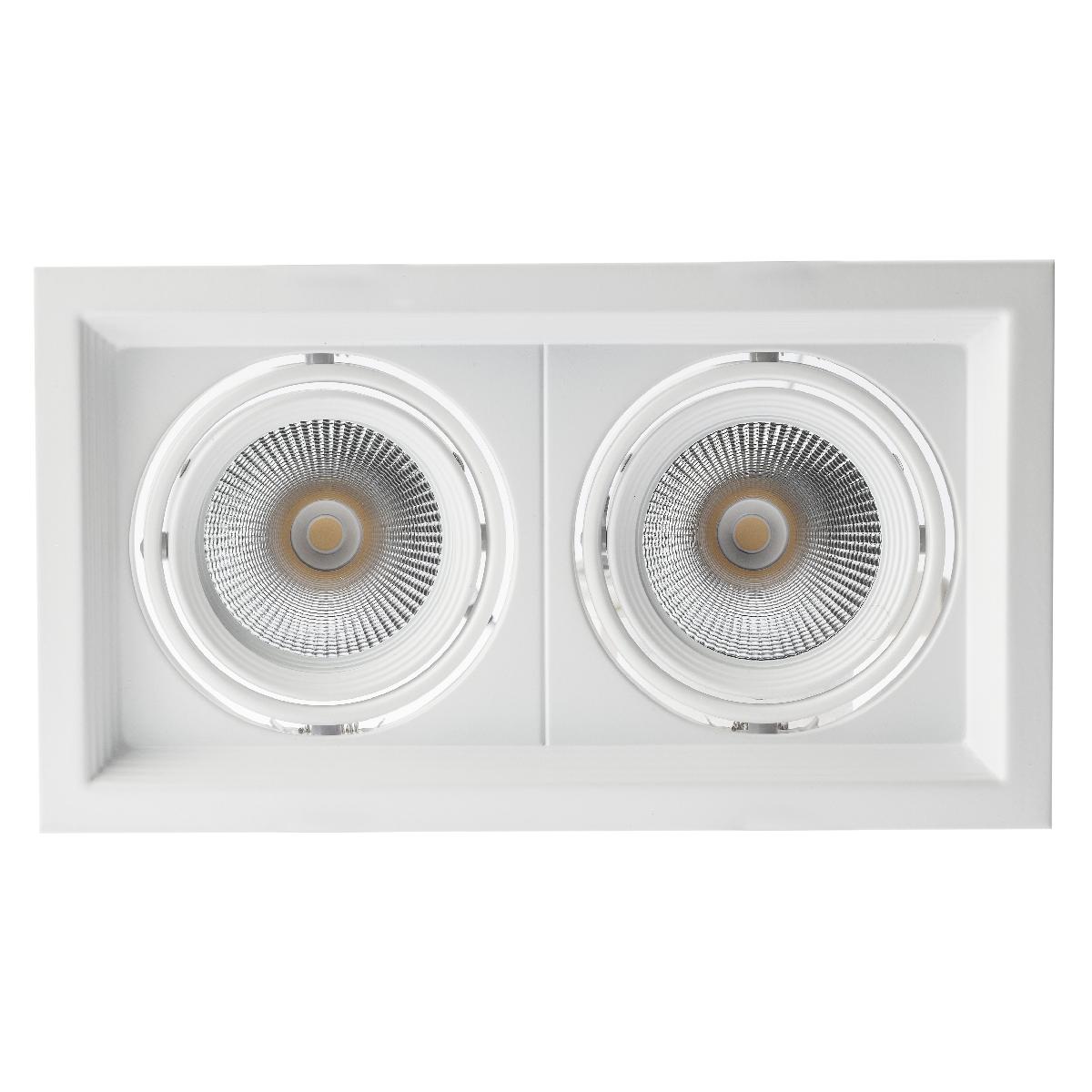 Встраиваемый светильник ЭРА SKD-12-36-40K-W20 Б0049788