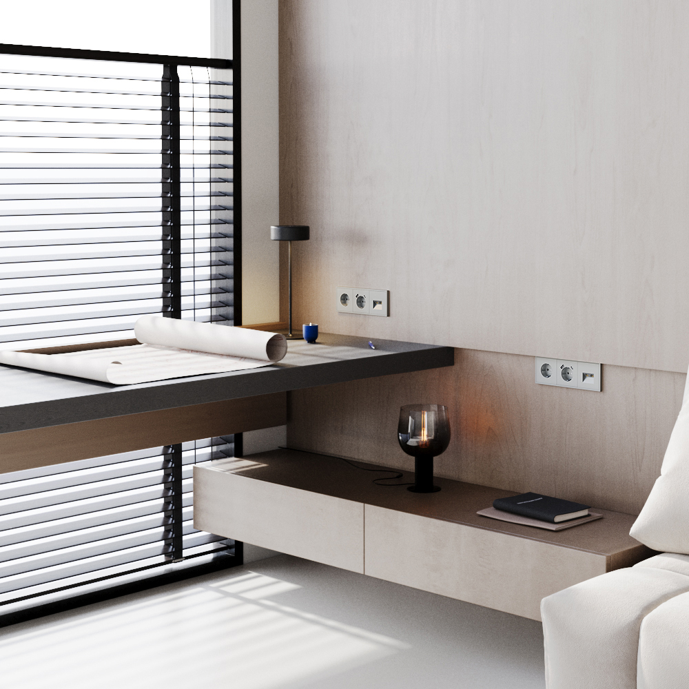 Рамка на 3 поста Voltum S70 VLS100305 (сталь)