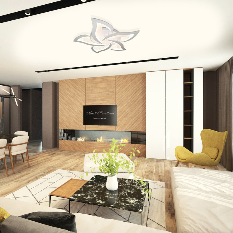 Потолочная люстра Natali Kovaltseva Olimp LED LAMPS 81212