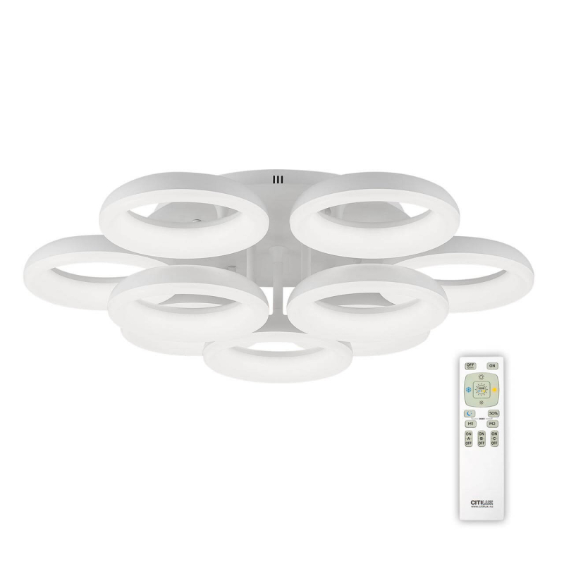 Потолочная светодиодная светодиодная люстра Citilux Паркер CL225190R