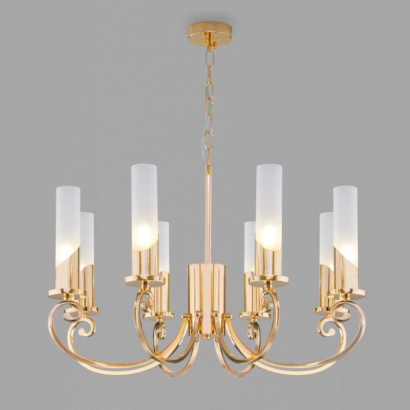 Подвесная люстра Eurosvet 60117/8 золото