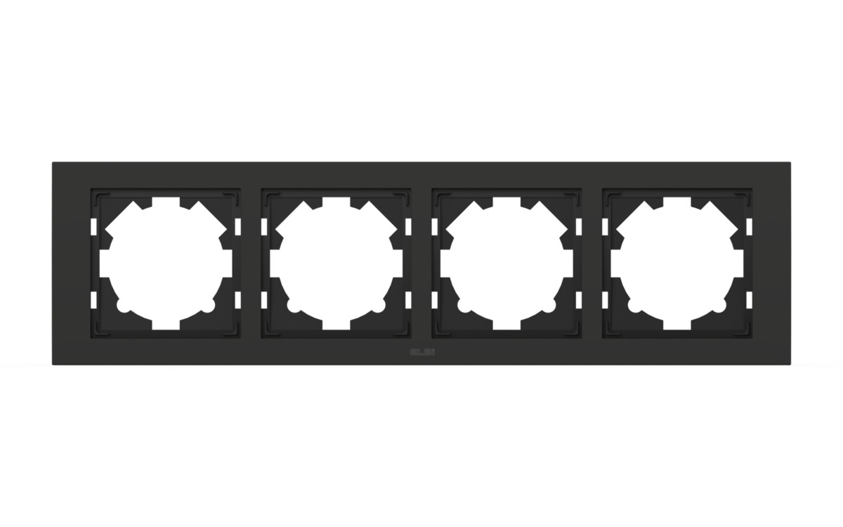Рамка четырехместная ELBI Zena Platin 500-073700-228