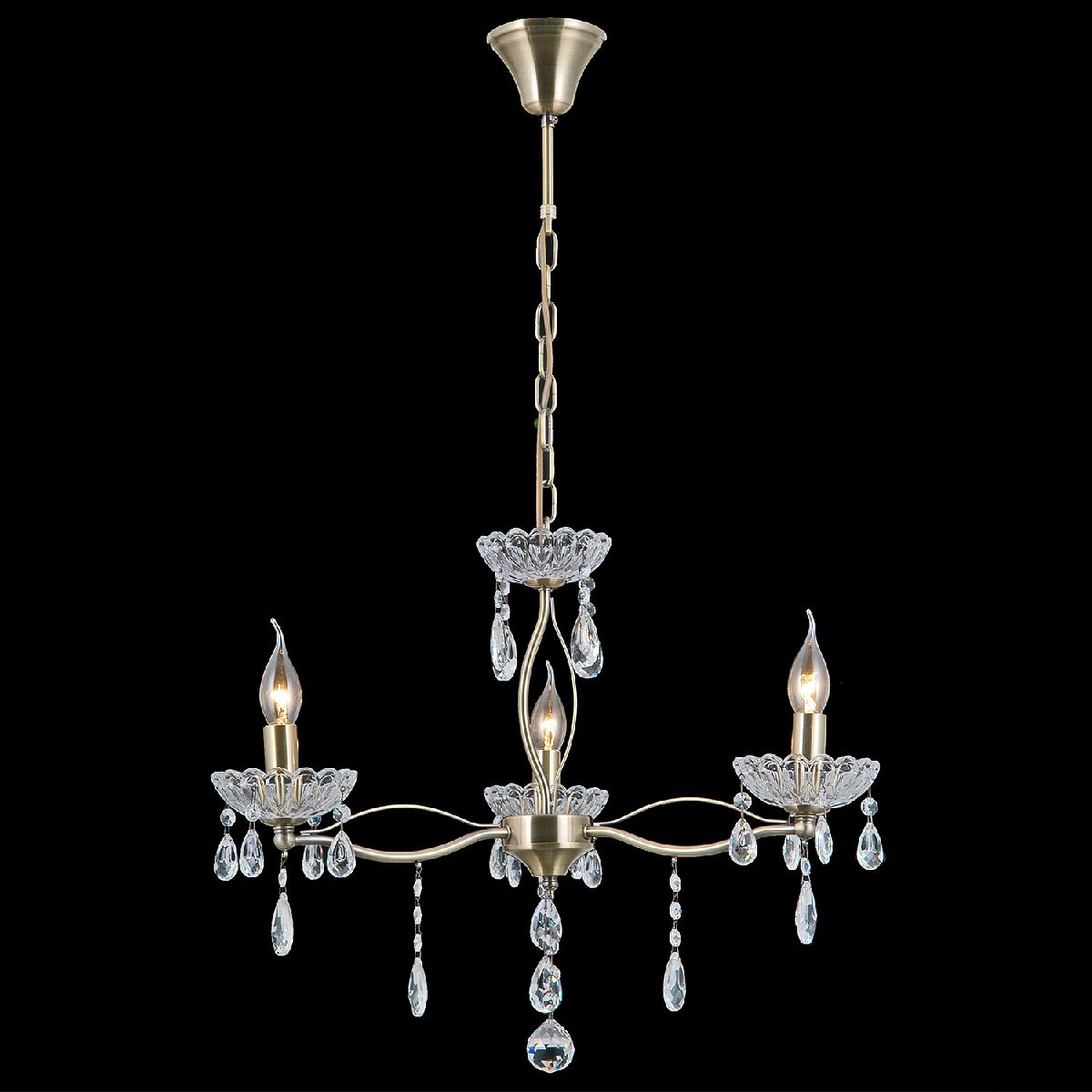 Подвесная люстра Illumico IL0265-3PSQ-24 AB CASTOR