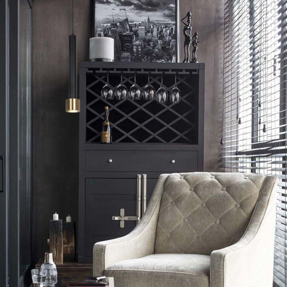 Подвесной светильник Lumien Hall Ноале LH4097/1P-SBK-GD