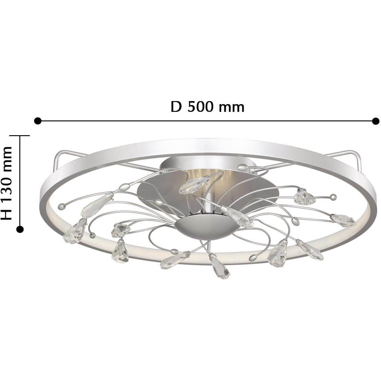 Потолочный светодиодный светильник Favourite Waltz 2523-5C