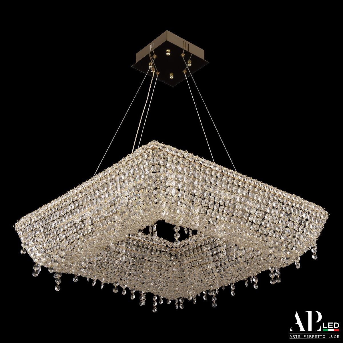 Подвесная люстра Arte Perfetto Luce Rimini S503.0.60.B.4000.Gold