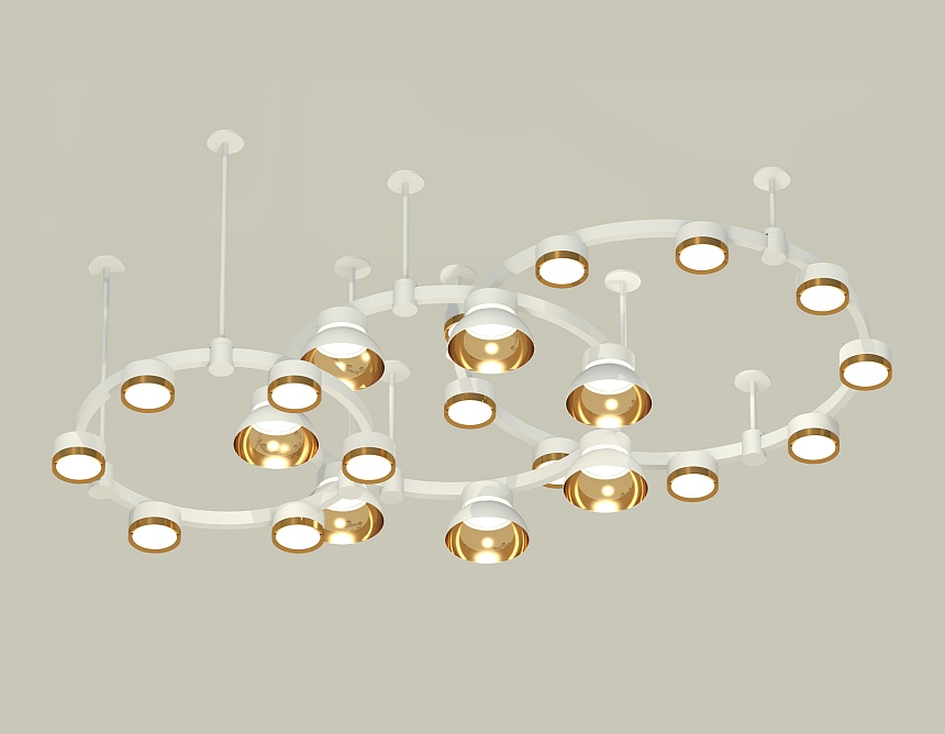 Комплект подвесного светильника Ambrella Light Techno Ring XR92212001 (A9221, A9226, C9241, C9232, C9236, C9231, N8144, N8124)