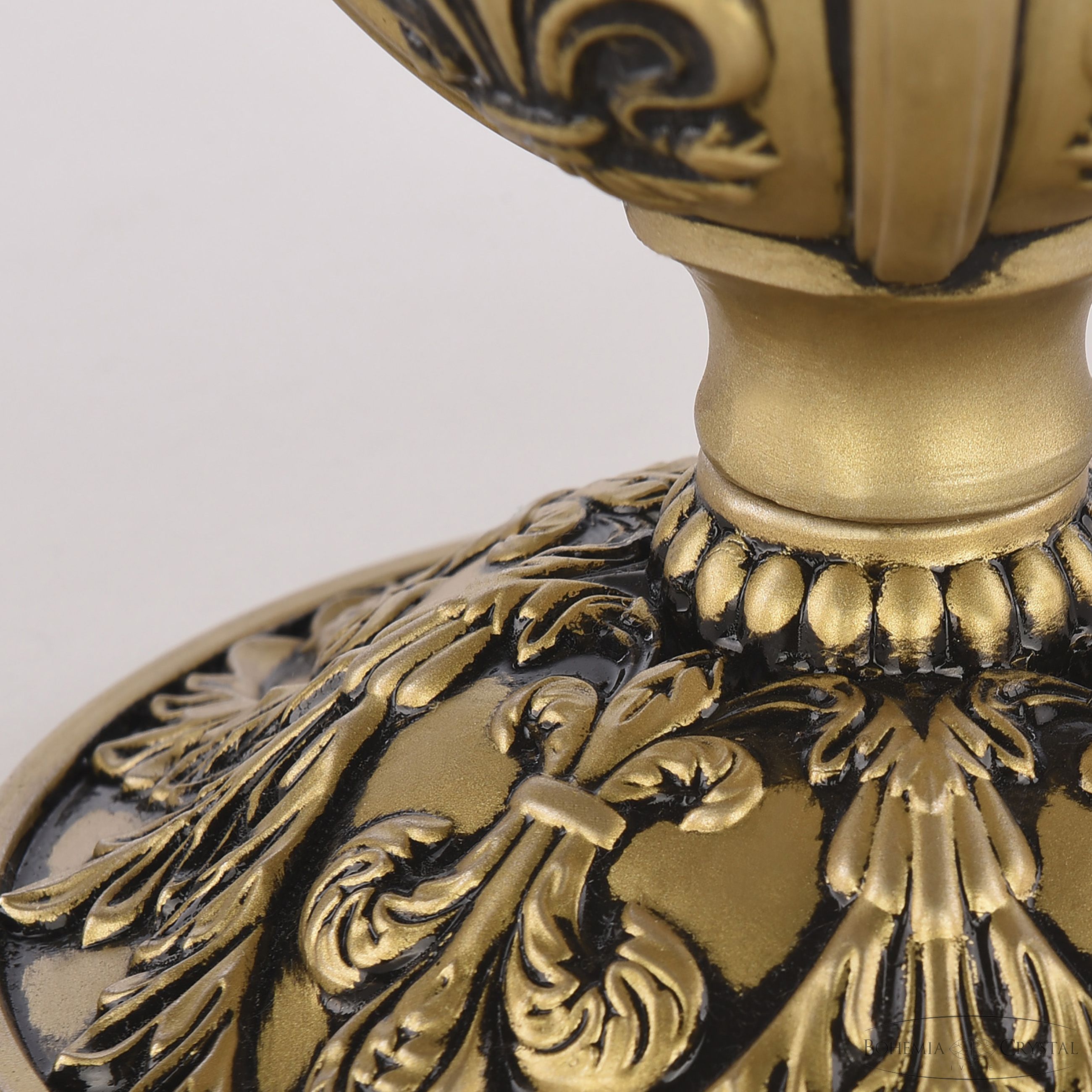 Настольная лампа Bohemia Ivele Crystal AL79100L/12 AGB P Amber/M-1F