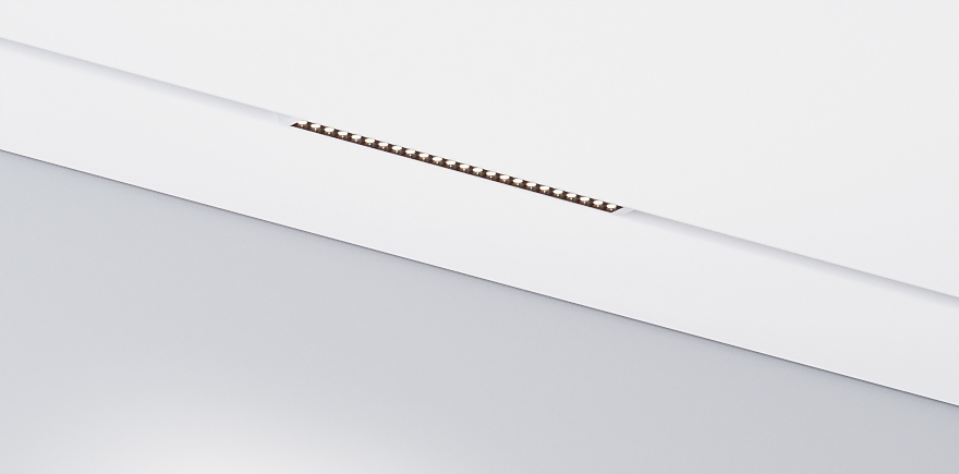 Трековый светильник Luminotti Slimline Flat Mask L.219.18.CCT.WH