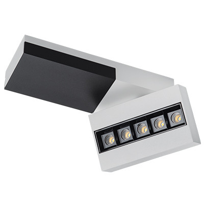 Бра ITALLINE FOCUS COLD white/black/bl