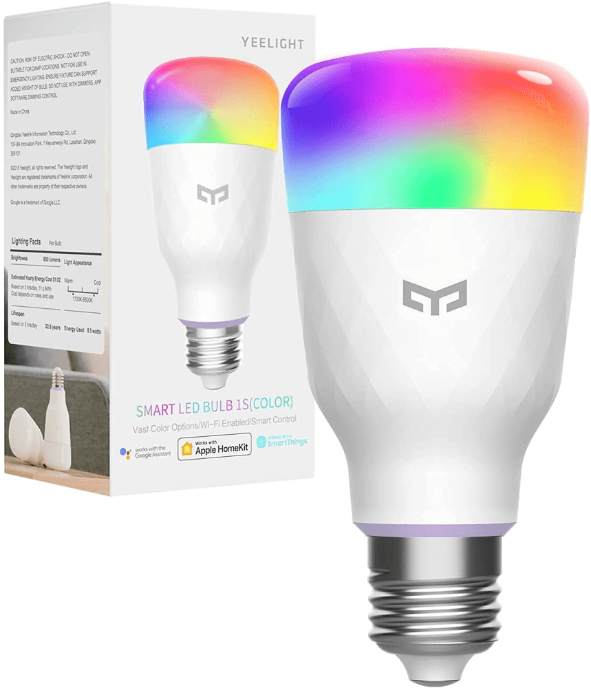 Умная светодиодная лампа Yeelight Smart LED Bulb 1S E27 8,5W 1700/6500K YLDP13YL
