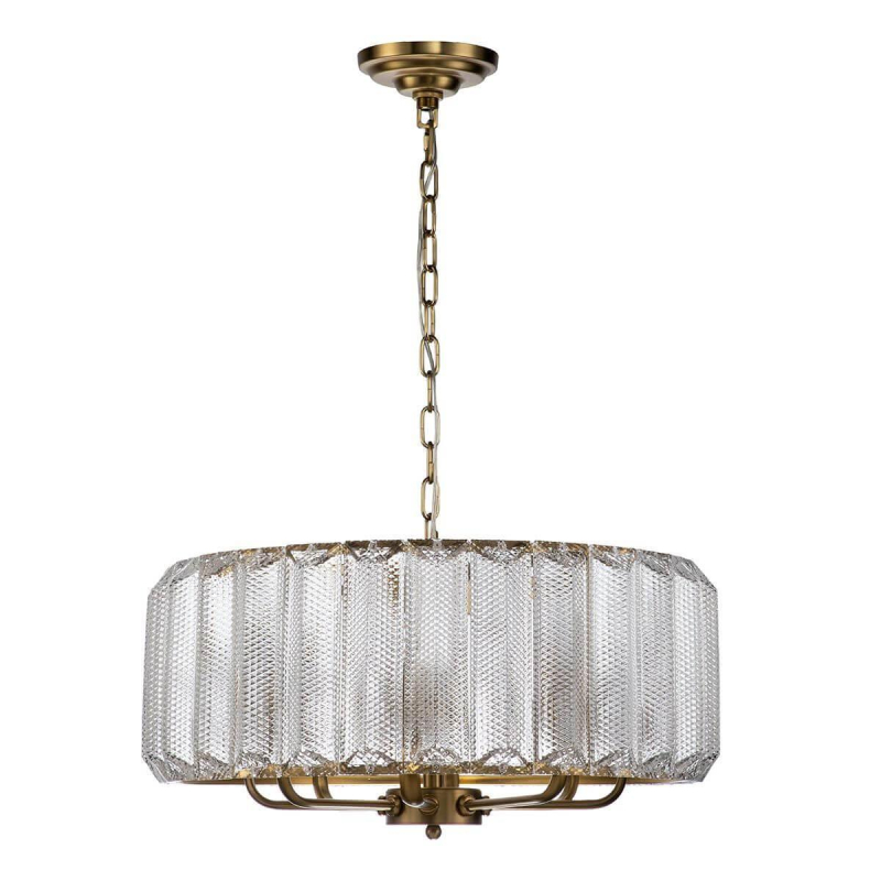 Подвесная люстра Indigo Piroet 12011/8P Brass V000052