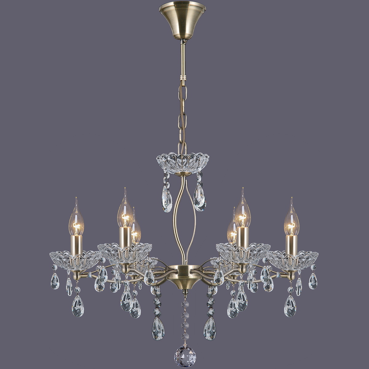 Подвесная люстра Illumico IL0265-6PSQ-39 AB