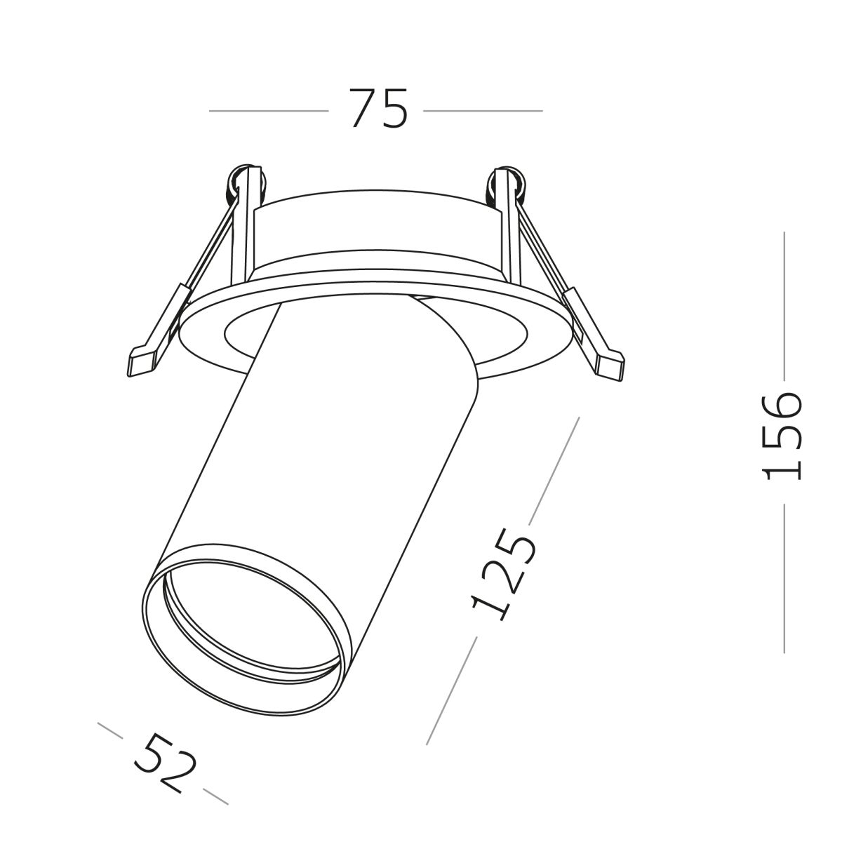 Встраиваемый спот ST Luce ST759.548.07