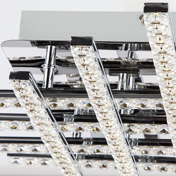 Потолочный светодиодный светильник Eurosvet Soprano 90041/8 хром