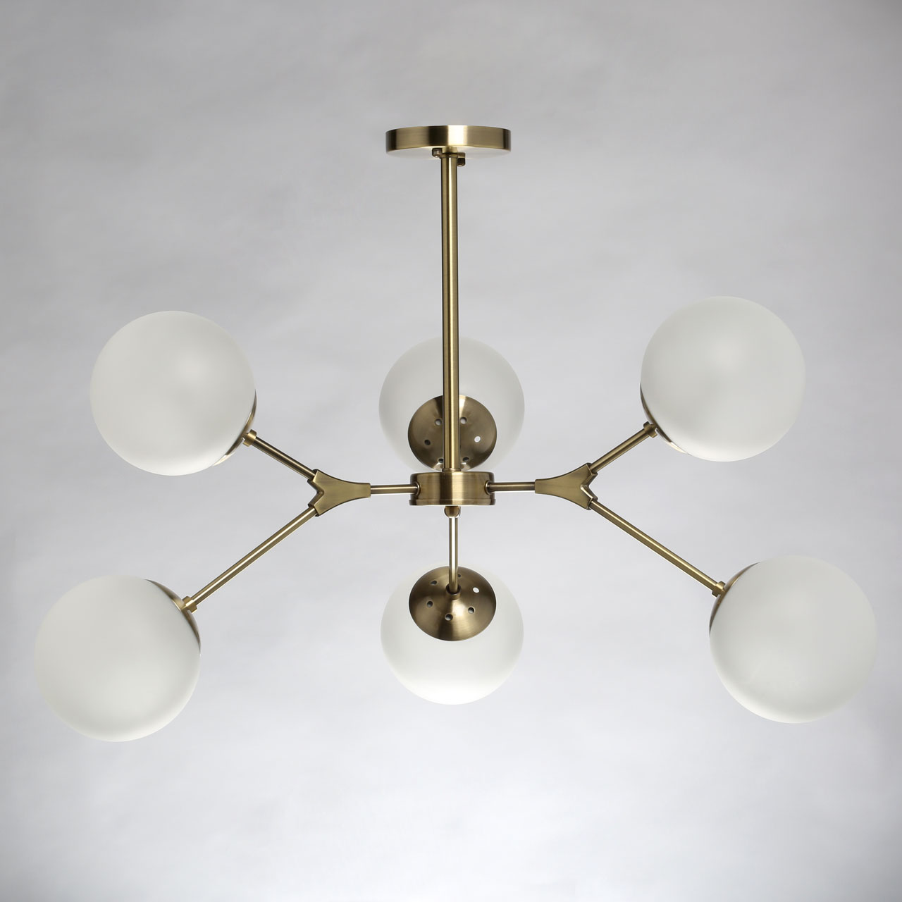 Люстра на штанге De Markt Оливия 306014006