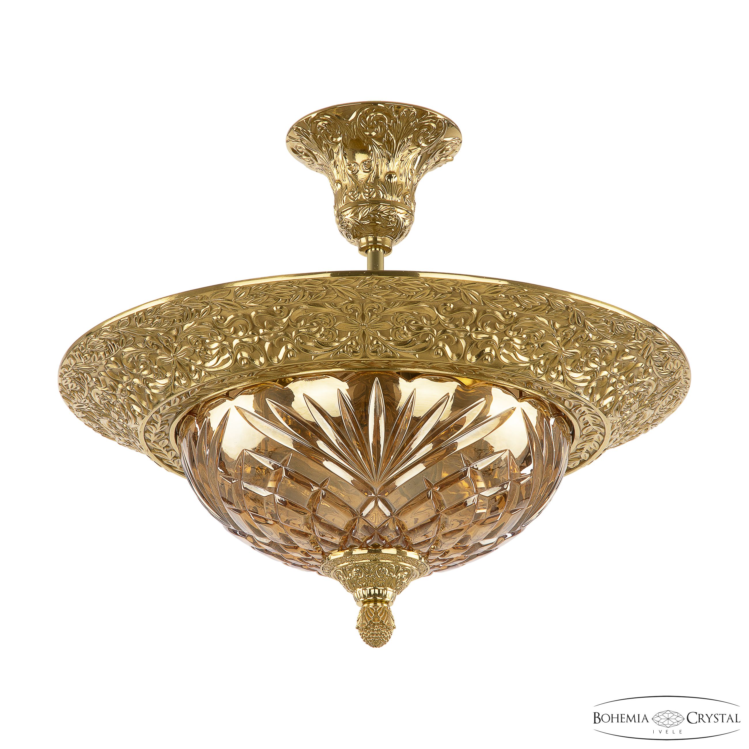 Потолочный светильник Bohemia Ivele Crystal 7091P/34/OL G PAL 721