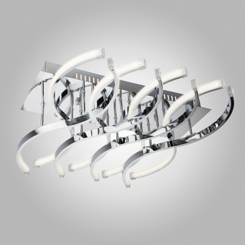 Потолочный светильник Eurosvet Plisse 90051/8 хром