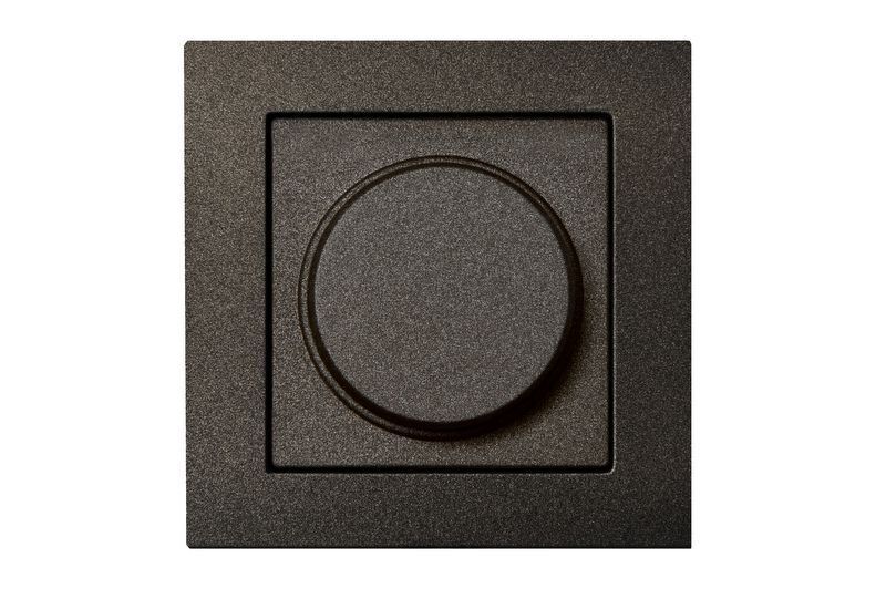 Светорегулятор светодиодный поворотный нажимной 100 Вт Liregus Epsilon 28-1113