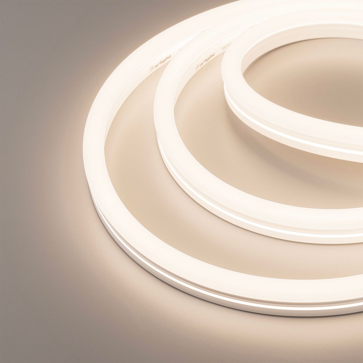 Светодиодная герметичная лента Arlight MOONLIGHT-SIDE-X336-12x24mm 230V Warm3500 (11 W/m, IP65, 50m, wire x1) 059183