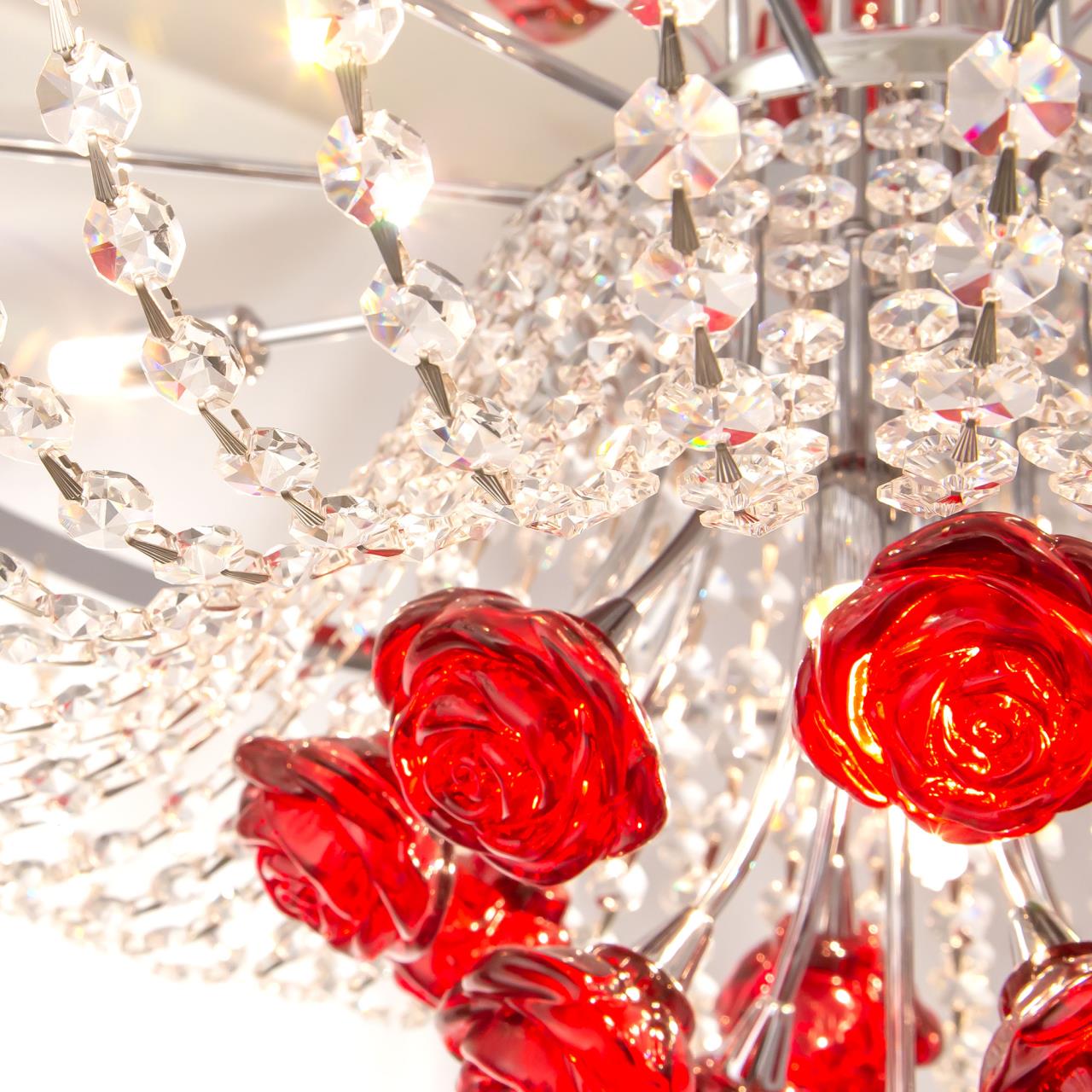 Подвесная люстра Citilux Rosa Rosso EL325P12.2