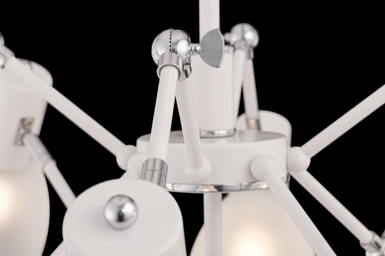 Люстра на штанге Freya Avery FR5080PL-08W