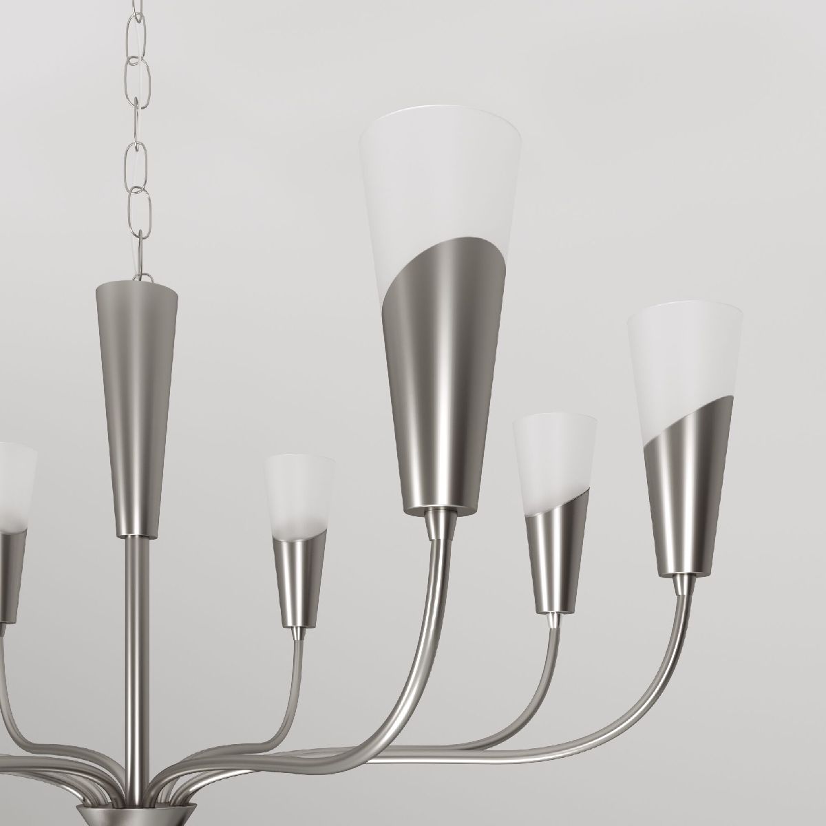 Подвесная люстра Eurosvet 60167/8 никель Smart a068285