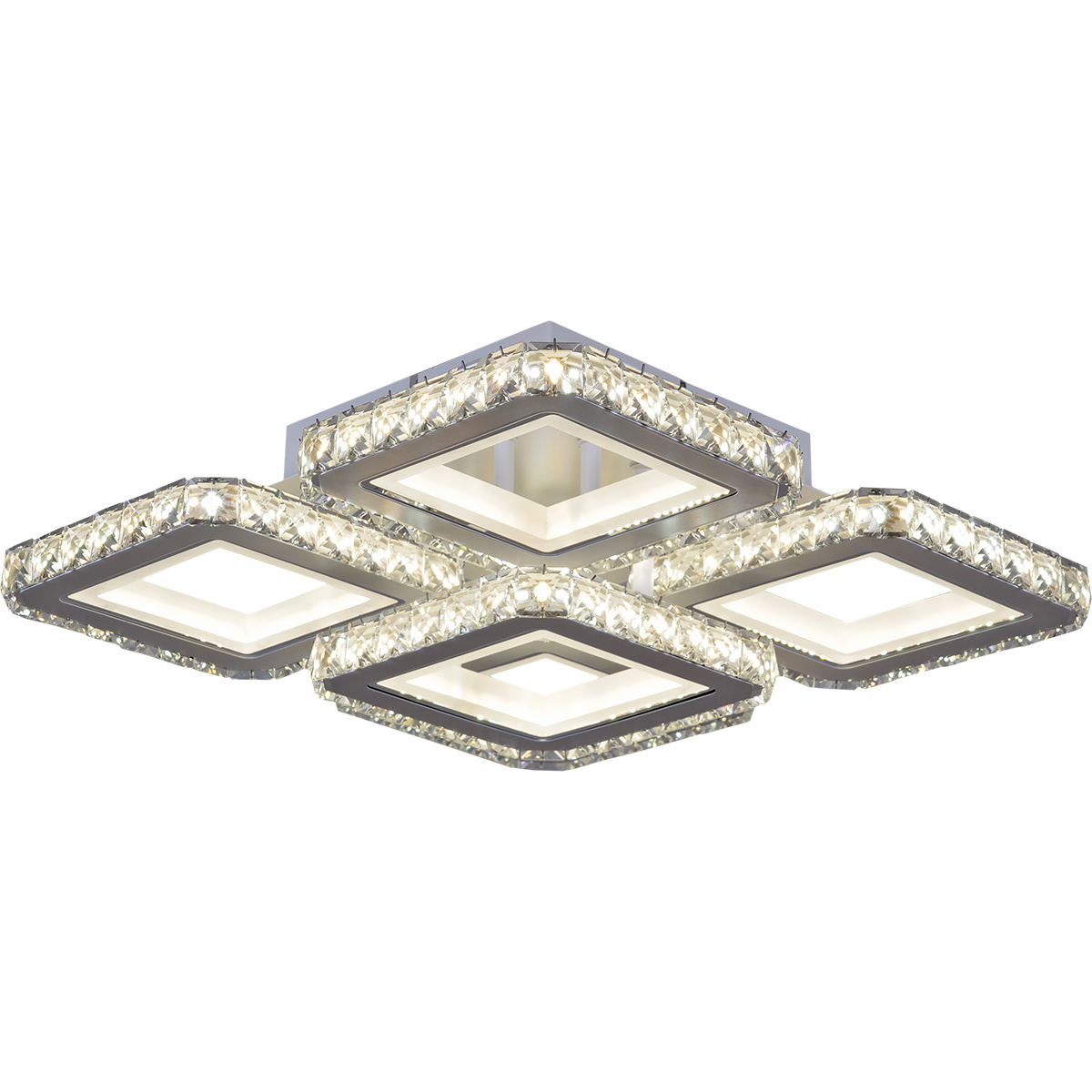 Потолочная люстра Reluce 03902-0.3-4+1A WH+CR