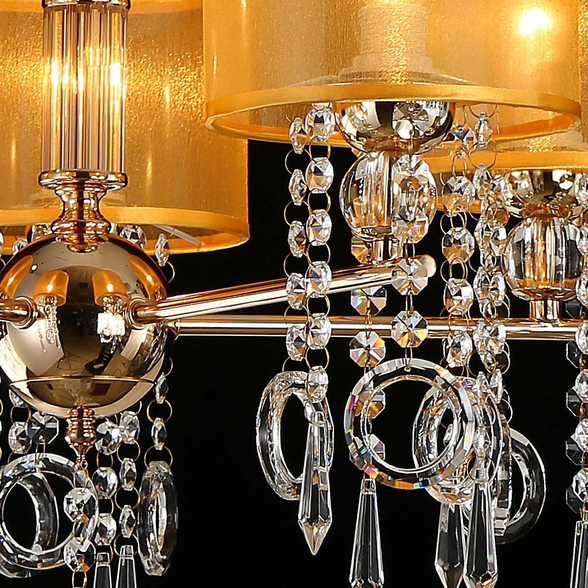 Подвесная люстра Illumico IL6219-5P-27 GD