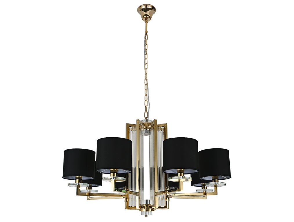 Подвесная люстра Newport 35408+1/C gold без абажуров М0069059