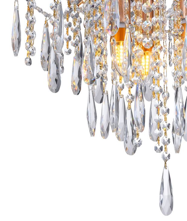 Потолочная люстра Natali Kovaltseva VENERE 81432/4C GOLD