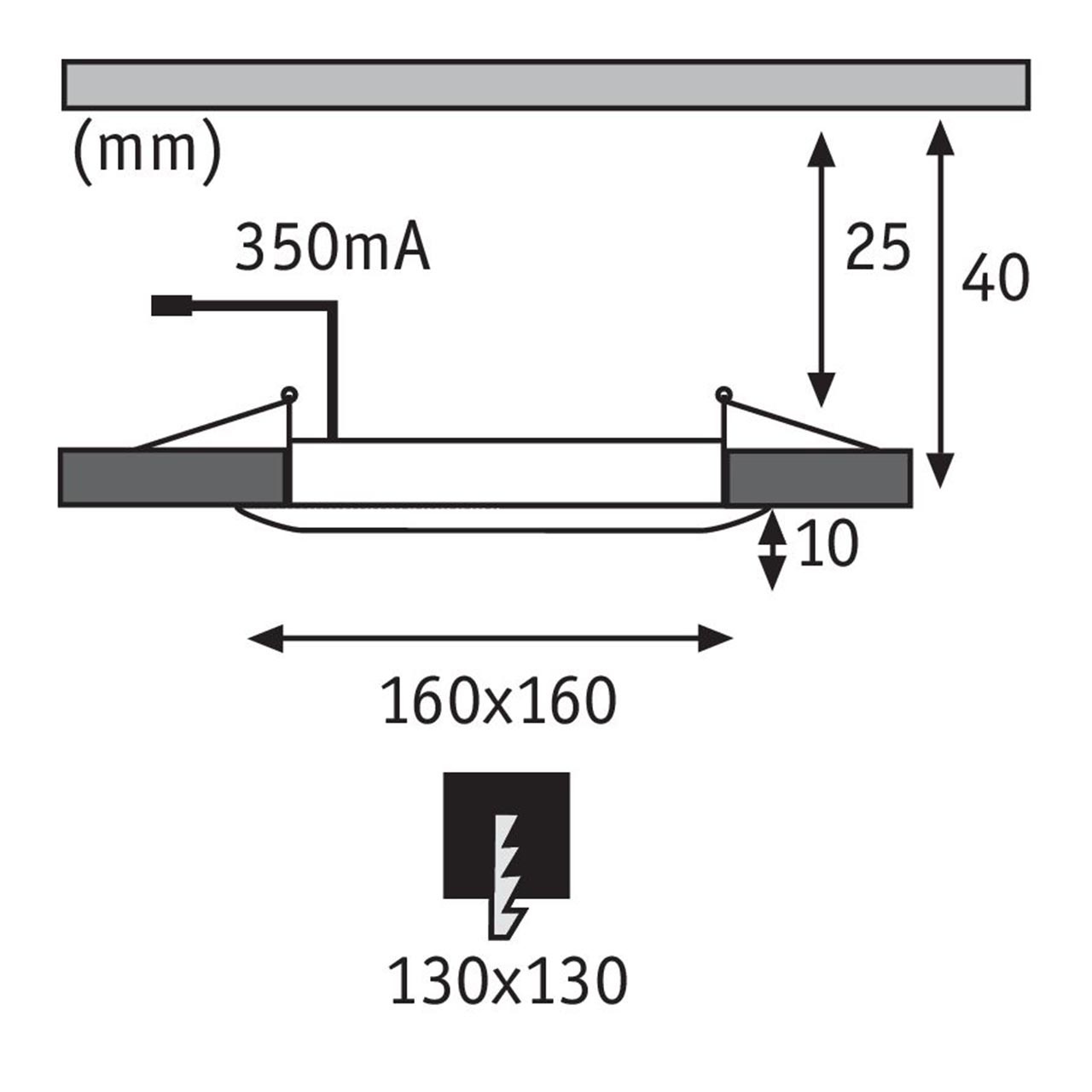 Встраиваемый светодиодный светильник Paulmann Premium Line DecoDot 92706