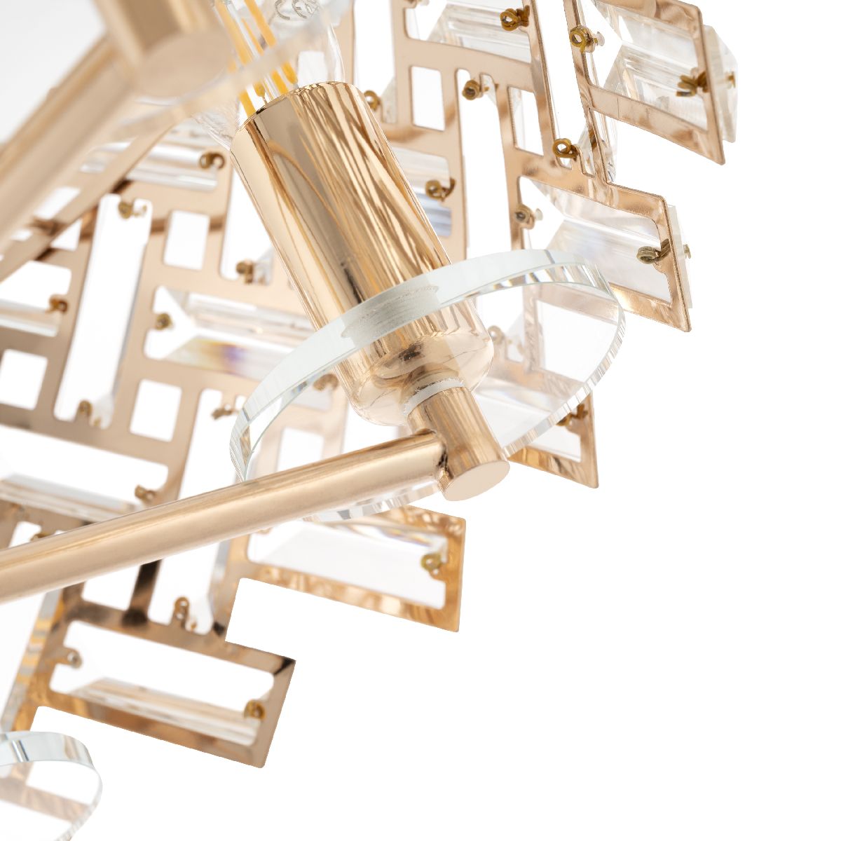 Люстра на штанге Arte Milano Sorrento 377019/8/300/570 GD