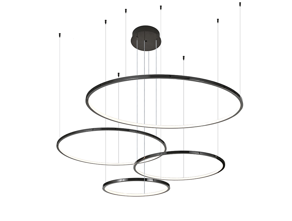 Подвесной светодиодный светильник Newport 15104/S black glossy М0069337