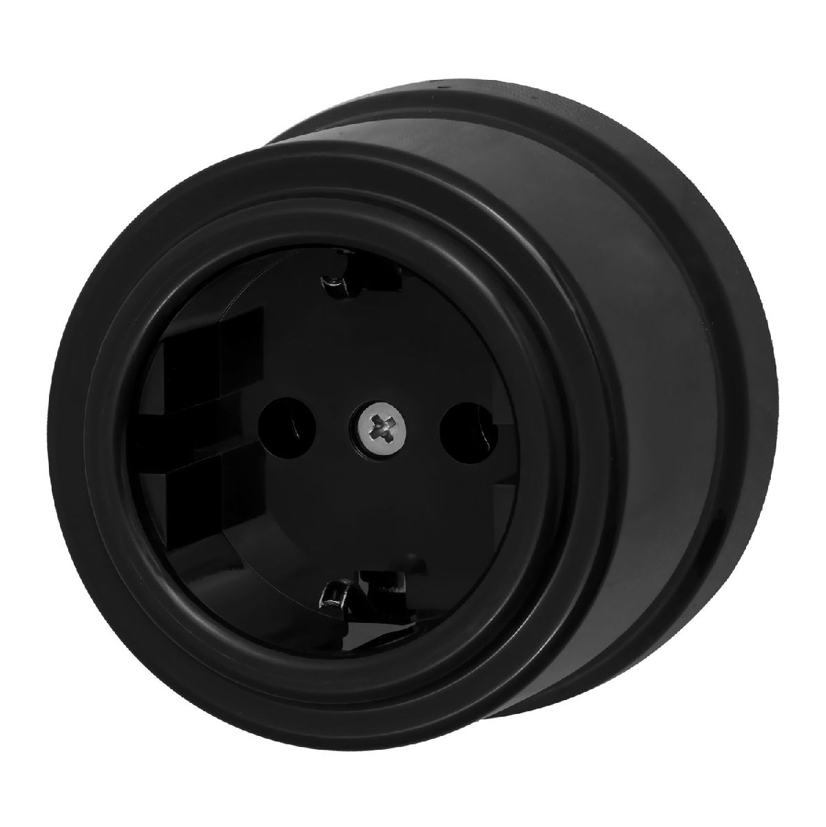 Розетка с заземляющим контактом Bironi Лизетта B1-101-23