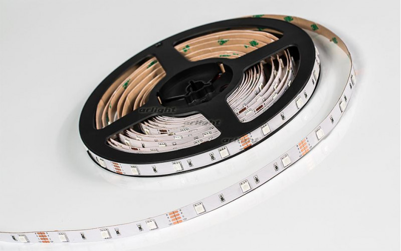 Светодиодная лента Arlight RT 2-5000 12V Orange (5060, 150 LED, LUX) 015898