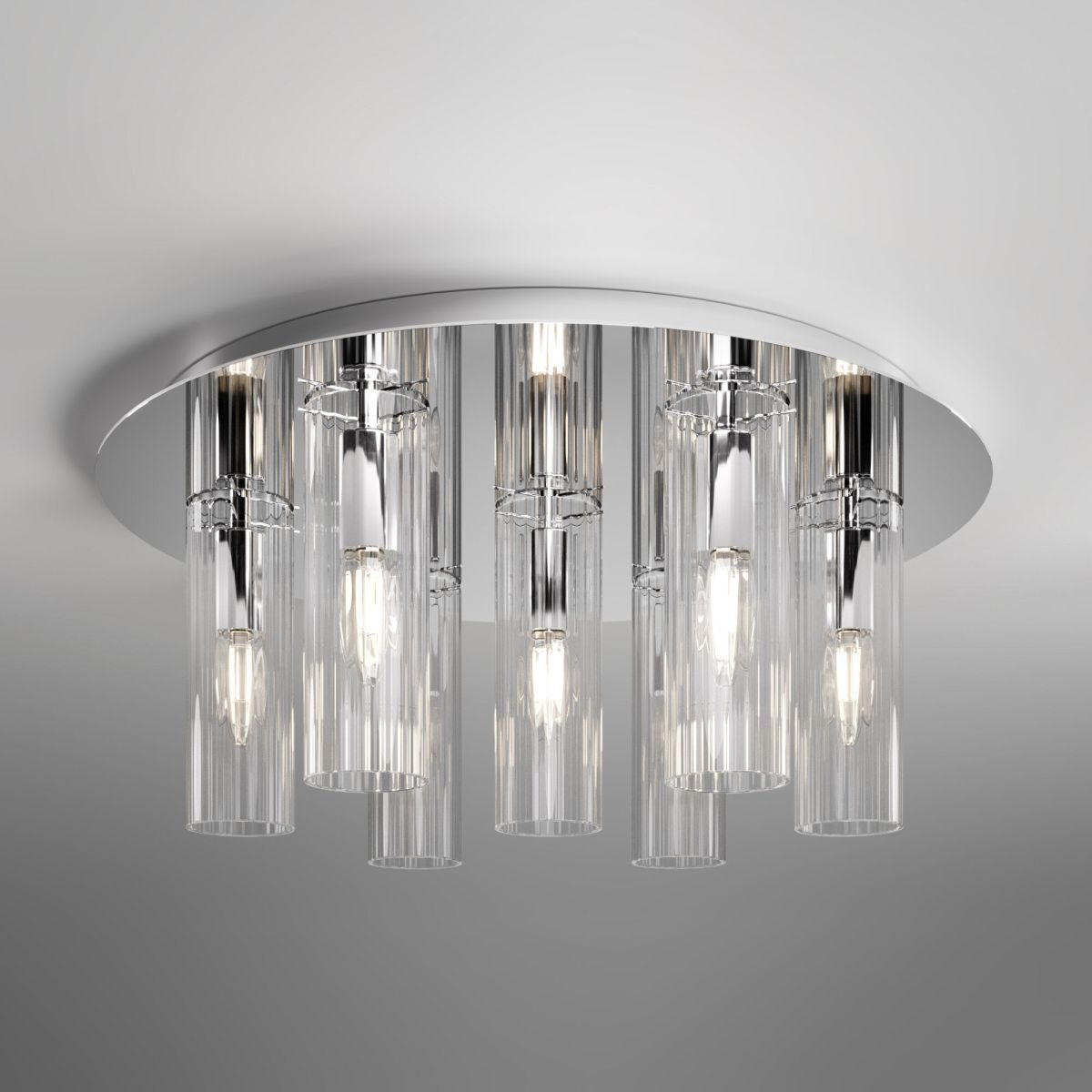 Потолочный светильник Eurosvet Merge 502111/7 хром a071916