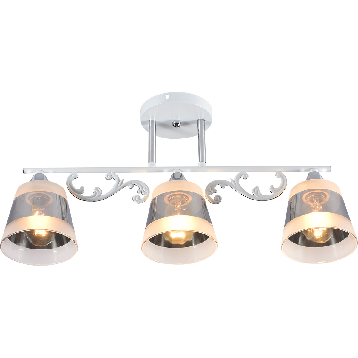 Люстра на штанге Reluce 01278-0.3-03 WH+CR