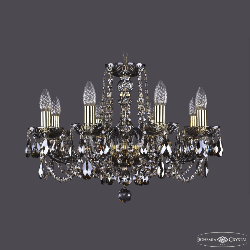 Подвесная люстра Bohemia Ivele Crystal 1402/8/195 G M731