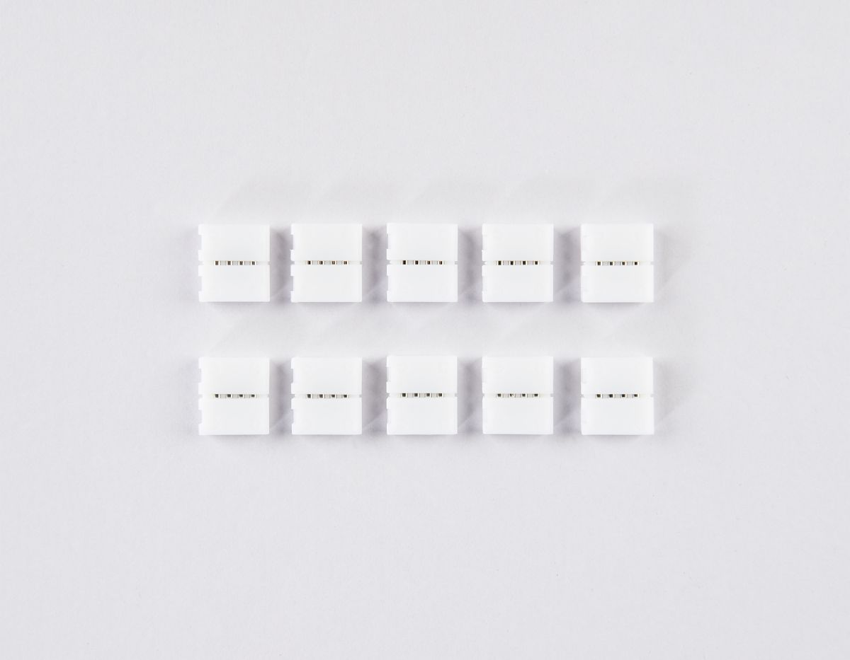 Соединитель прямой для светодиодной ленты 5050 12/24V (4 конт.) GS6201 (10шт) Ambrella Light Illumination GS6201